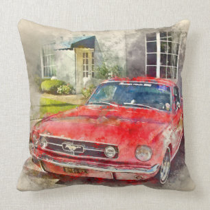 Coussin Mustang vintage