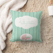 Coussin Musulmans islamiques d'Aqiqah de nom de bébé (Couverture)