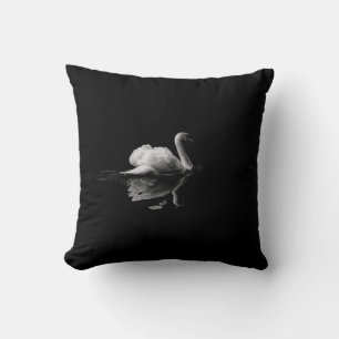 COUSSIN MUTE SWAN EN PHOTOGRAPHIE À FAIBLE LUMIÈRE