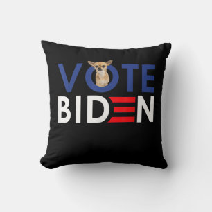 Coussin My Chihuahua Want Vote Joe Biden Funny
