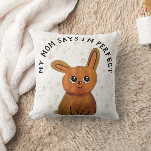 Coussin My Monthly Hapiness magic rabbit (Couverture)