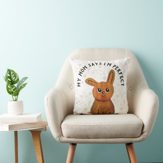 Coussin My Monthly Hapiness magic rabbit (Chaise)