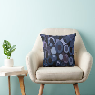 Coussin Myrtille Moderne Abstraite