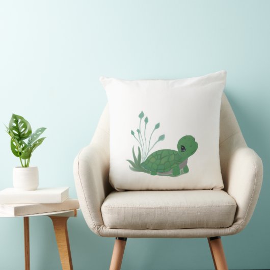 Coussin Myrtle the Turtle! (Chaise)