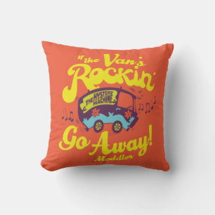 Coussin Mystery Machine "If The Van's Rockin..."