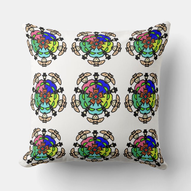 Coussin Mystic Jewel Zen (Recto)