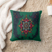 Coussin Mystic Mandala Elephant Art (Couverture)