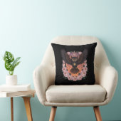 Coussin Mystical Celestial Owl Throw Pillow (Chaise)