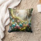 Coussin Mystical Forest Fairy Magical Spring Eggs (Couverture)