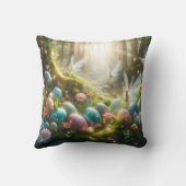 Coussin Mystical Forest Fairy Magical Spring Eggs (Verso)