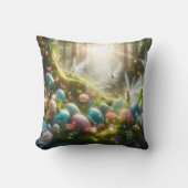 Coussin Mystical Forest Fairy Magical Spring Eggs (Recto)