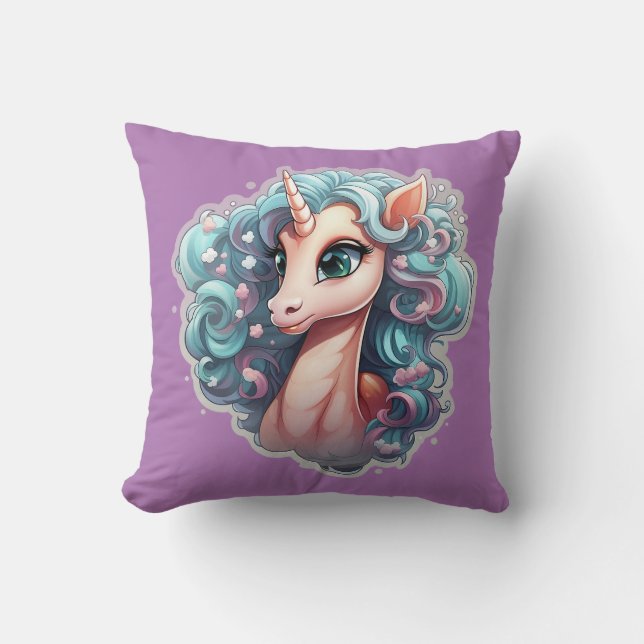 Coussin 🌟 ✨ mystique Unicorn Cushion ✨ 🌟 (Recto)