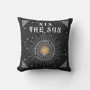 Coussin Mystique W Fortune Tarot Le Soleil Halloween gothi