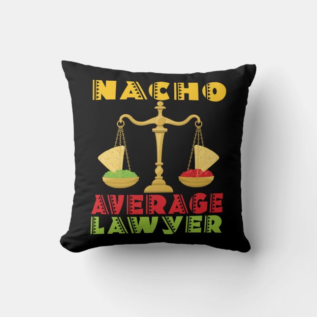 Coussin Nacho Avocat moyen Funny Cinco de Mayo (Recto)