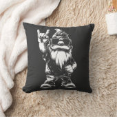 Coussin Nain de jardin Heavy Metal – Style rock (Couverture)