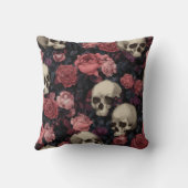 Coussin Nain de jardin Heavy Metal – Style rock (Verso)