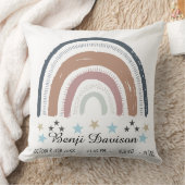 Coussin Naissance de pouponnière record Rainbow Stars (Couverture)