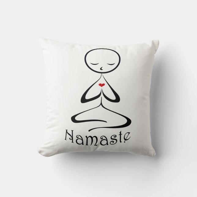 Coussin Namaste (Recto)