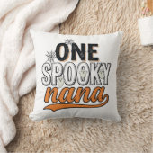 Coussin Nana fantôme Halloween épouvantable Création de T- (Couverture)