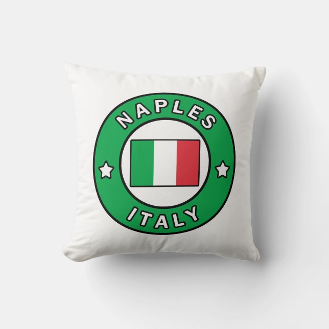 Coussin Naples Italie (Recto)