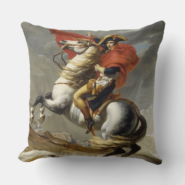 Coussin Napoléon croisant le passage grand de St Bernard (Recto)
