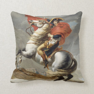 Coussin Napoléon Traversant les Alpes - Jacques-Louis Davi