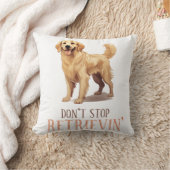 Coussin N'arrêtez pas de récupérer - amoureux des chiens-  (Couverture)