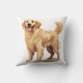 Coussin N'arrêtez pas de récupérer - amoureux des chiens-  (Verso)