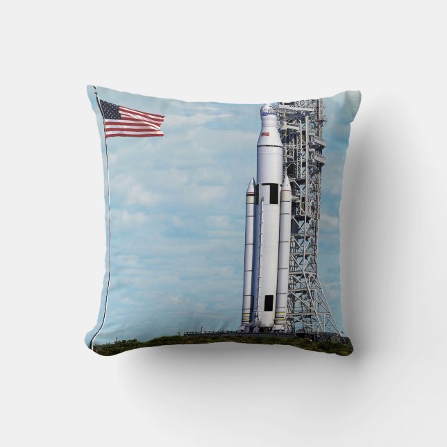 Coussin NASA SLS Système de lancement spatial Fusée sur l' (Recto)