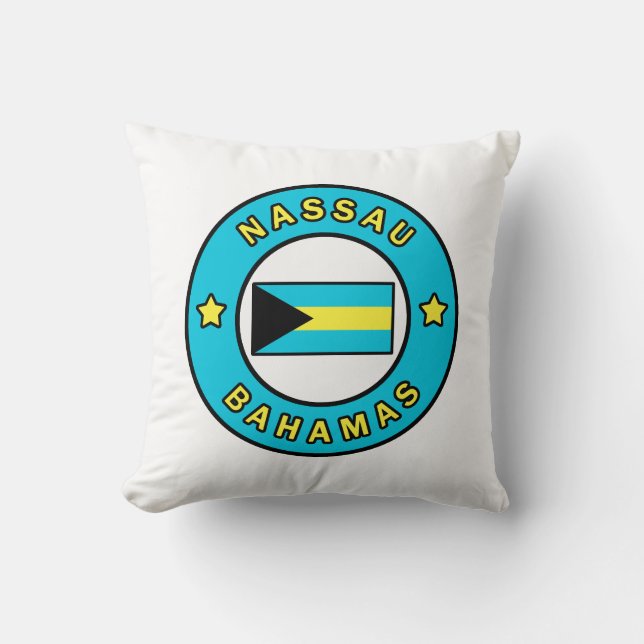 Coussin Nassau Bahamas (Recto)
