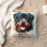 National Purebred Dog Day Rottweiler Artwork