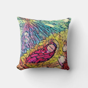 Coussin Nativité histoire Manger Baby Jesus Vitrail