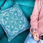 Coussin Nature Mandala Hummingbirds Choisissez votre coule<br><div class="desc">Ce magnifique oreiller à lancer mandala nature dessiné à la main a été conçu dans un blanc élégant pour contraster magnifiquement avec n'importe quelle couleur de votre choix. Les oeuvres d'art complexes présentent de beaux colibris entourés d'éléments floraux, créant un design élégant parfait pour les amateurs d'oiseaux et les amoureux...</div>