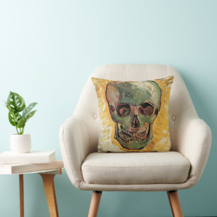Coussin Nature morte Crâne de Vincent van Gogh