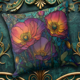 Coussin Nature vintage réinventée dans un style floral