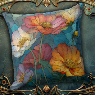 Coussin Nature vintage réinventée dans un style floral