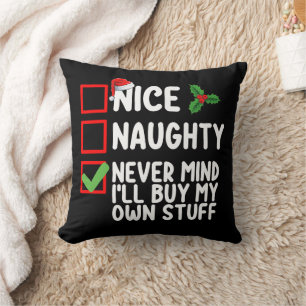 Coussin Naughty Never Mind