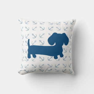 Coussin Nautical Dachshund