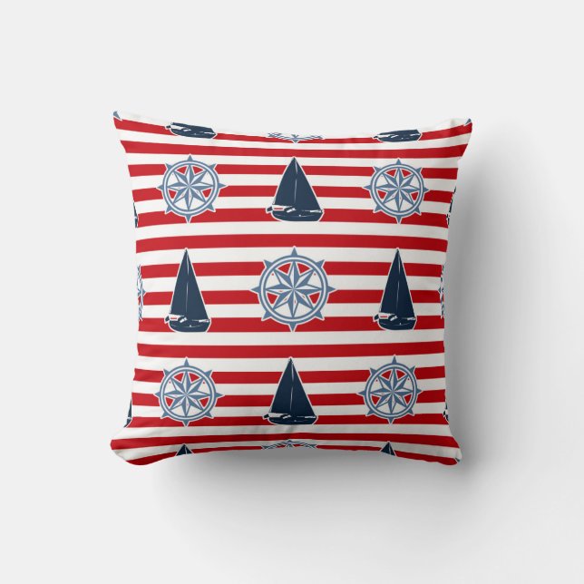 Coussin Nautical design (Recto)