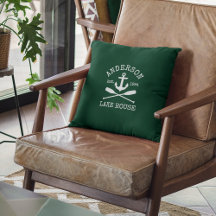 Nautical Lake House Famille Ancre Oars Green