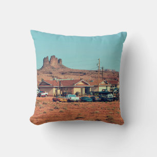 Coussin Navajo Native American life on a reservation in Ar