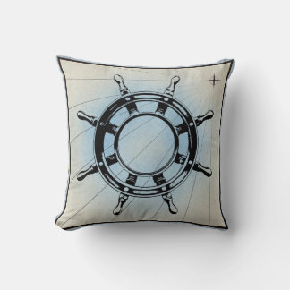 Coussin Navires Roue Pilote Nautique