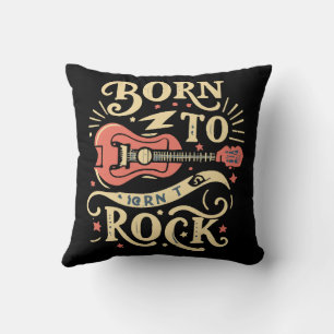 Coussin Né à Rock Electric Guitar