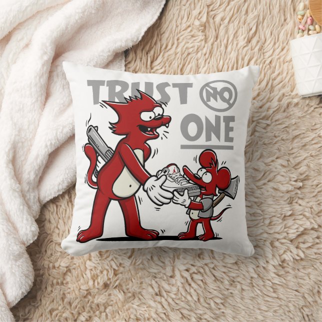 Coussin Ne croyez personne (Couverture)