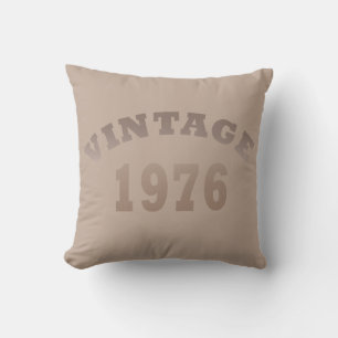 Coussin Né en 1976 anniversaire vintage