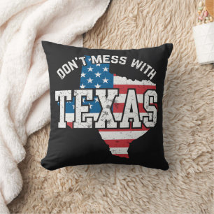 Coussin Ne manquez pas avec le Texas