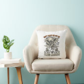 Coussin Ne me fais pas chercher les singes volants Hallowe (Chaise)