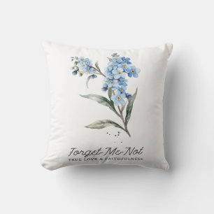 Coussin Ne M'Oublie Pas - Véritable Amour Et Foi