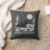 Coussin Né pour errer (Couverture)