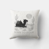 Coussin Né pour errer (Verso)